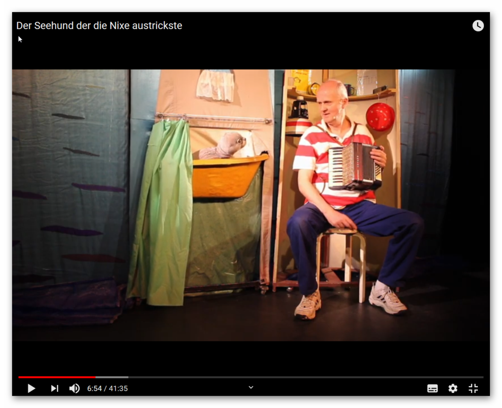 „Der Seehund, der die Nixe austrickste“ (Video)